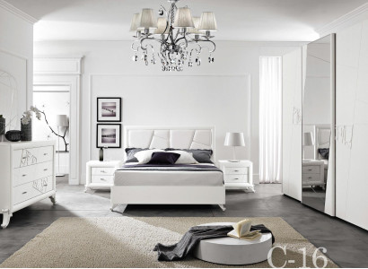 Bett Modern Betten Luxus Bettrahmen Doppel Holz Bettgestelle Schlafzimmer Weiß